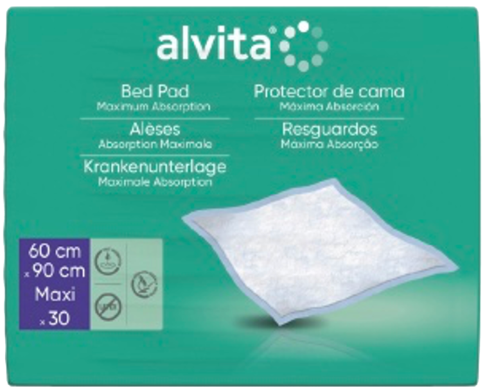 Alvita Bed Pad Maximum Absorption (30) 