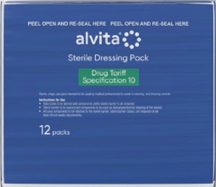 Sterile Dressing Packs Spec 10 